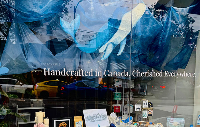 Artisan Avenue shop in South Granville, Vancouver