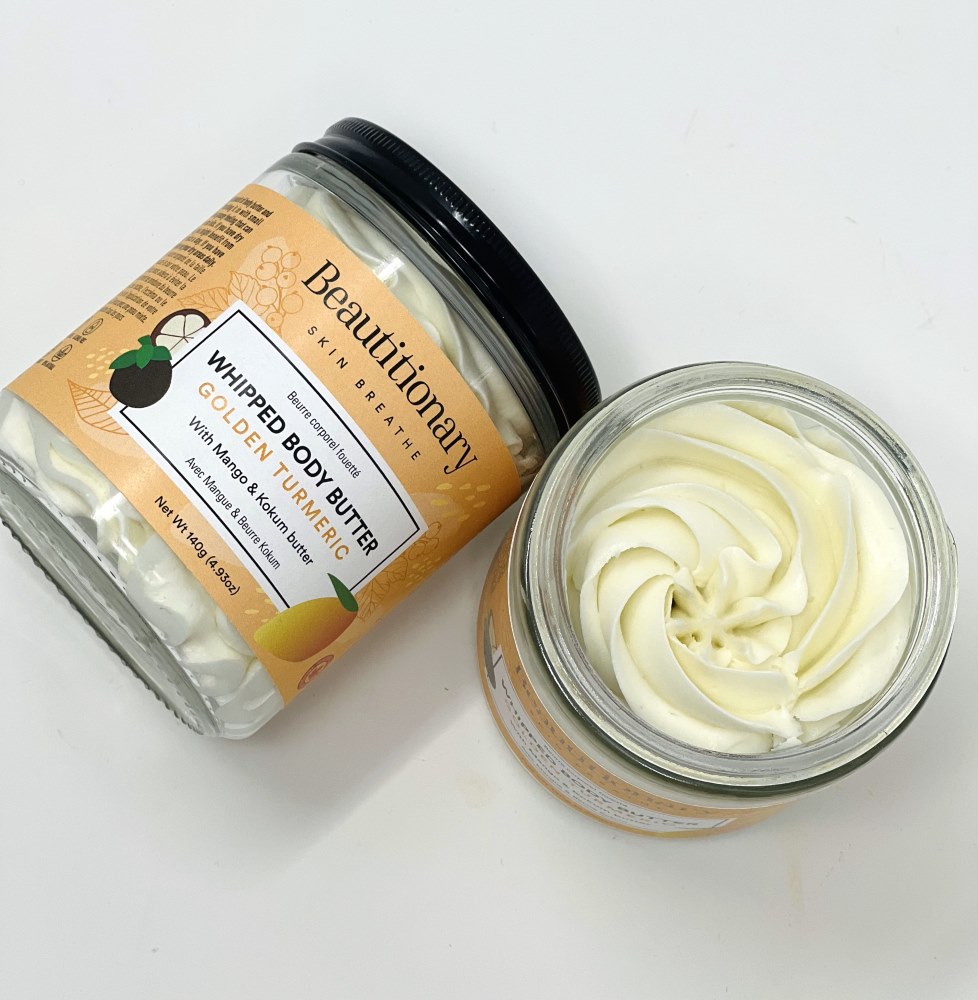 Natural soft Body Butter for smoothing dry skin patches and healing eczema
